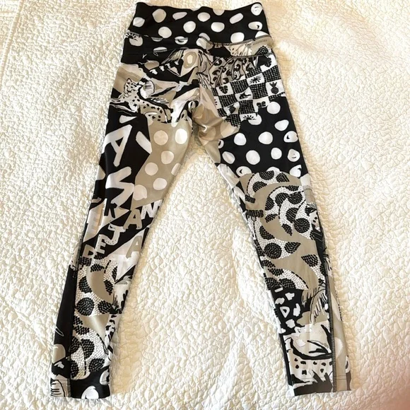 Adidas x Farm Rio Athletic Leggings - Size Small - Picture 4 of 4